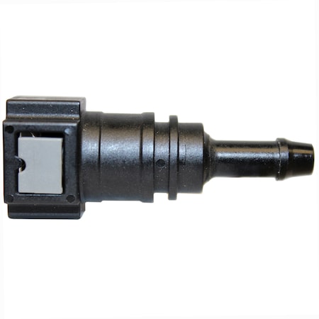 Ags Fuel Line Quick Connect-Straight PushOn 5 Steel to 5 Nylon-, PK2 FLRQ-040